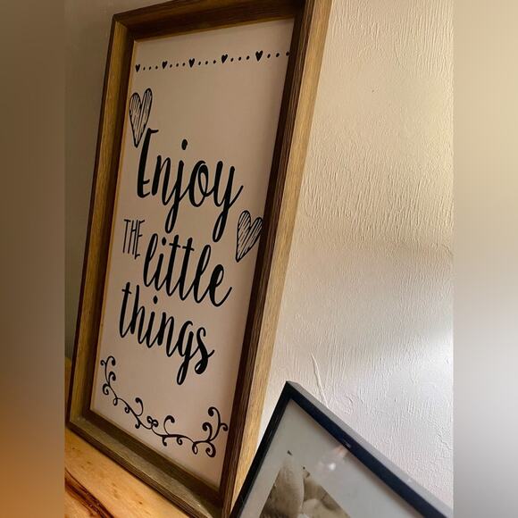 Enjoy the Little Things Home Decor Picture - Picture 1 of 2